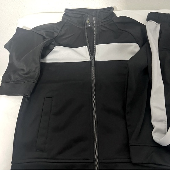 Athletic Works Boys Active Track Jacket and Pants Set Pants XS Jacket S EUC - Picture 3 of 9